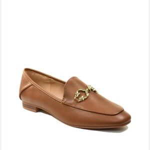 C. Wonder Lina Horsebit Cognac Loafers